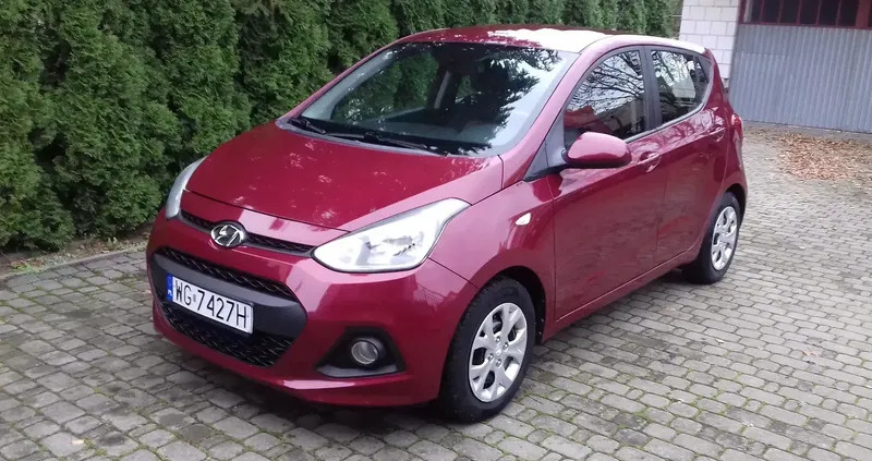 samochody osobowe Hyundai i10 cena 26800 przebieg: 108000, rok produkcji 2014 z Garwolin